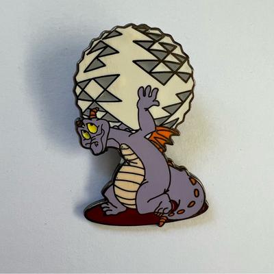 Disney Other | Disney Pin Trading Figment Epcot Limited Edition Walt Disney World | Color: Silver | Size: Os