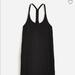 J. Crew Dresses | J Crew Black Slub Cotton Dress Size L Nwt | Color: Black | Size: L