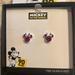 Disney Accessories | Disney Mickey Pink Stud Earrings | Color: Pink | Size: Osg