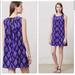 Anthropologie Dresses | Anthropologie Maeve Silk Petal Stamp Dress | Color: Purple/White | Size: M