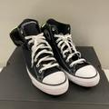 Converse Shoes | Converse Buckle Up Hi Black Volt | Color: Black/White | Size: 10