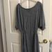 Zara Dresses | Heather Grey Zara Basic Dress | Color: Gray | Size: M