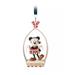 Disney Holiday | Brand New! Disney Store Holiday Mickey Mouse Holiday "Cheer" Sketchbook Ornament | Color: Silver | Size: Os