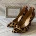 Jessica Simpson Shoes | Jessica Simpson Shoes Heel Size 71/2 B Animal Print & Color Brown | Color: Brown | Size: 7.5