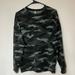 Athleta Tops | Athleta Long Sleeve Camo Oversized Pullover Women’s Small Camoflauge | Color: Black/Green | Size: S