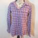 Carhartt Tops | Carhartt Women's Plaid Shirt Size Medium | Color: Blue/Purple | Size: M