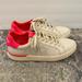 Coach Shoes | Coach Low Line Low Top Sneakers | Color: Cream/Pink | Size: 8