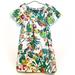 J. Crew Dresses | J. Crew Tropical Print Dress | Color: Green/Pink | Size: 2