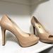 Jessica Simpson Shoes | Jessica Simpson Nude Peep Toe Heels | Color: Cream/Tan | Size: 9