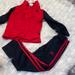 Adidas Matching Sets | Adidas Boys 2 Piece Classic Tricot Track Set | Color: Black/Red | Size: 5tg