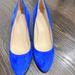 J. Crew Shoes | J Crew Blue Suede Wedge Heel | Color: Blue | Size: 7