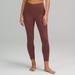 Lululemon Athletica Pants & Jumpsuits | Lululemon Instill High Rise Tight 25” Smoky Red | Color: Red | Size: 4