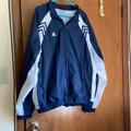 Adidas Jackets & Coats | Adidas Light Weight Lined Summer Jacket 2 Zipper Pockets | Color: Blue/White | Size: Xxl