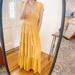 Anthropologie Dresses | Anthropologie Maeve Gillian Tired Maxi Dress Honey S | Color: Gold/Yellow | Size: S