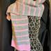 Disney Accessories | Disney Pink And Grey Winter Scarf | Color: Gray/Pink | Size: Os