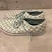 Vans Shoes | Green And White Size 10 Women’s Sneakers | Color: Green/White | Size: 10