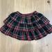 J. Crew Bottoms | J Crew Crew Cuts Plaid Girls Skirt | Color: Black/Red | Size: 4g