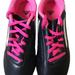 Adidas Shoes | Adidas Boys Size 4 Trx Fg 3 Stripe Soccer Cleats | Color: Black/Pink | Size: 4b