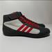 Adidas Shoes | Adidas Hvc 2 Wrestling Shoes Mens Sz 12.5 Athletic Sneaker Grey White Red Gz8451 | Color: Gray/Red | Size: 12.5