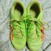 Nike Shoes | Big Boys Size 3.5 Nike Alpha Huarache Baseball Cleats | Color: Green/Orange | Size: 3.5b