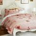 Anthropologie Bedding | Anthropologie Set Violette Comforter & Shams | Color: Pink/Red | Size: Queen