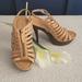 Jessica Simpson Shoes | Jessica Simpson Tan Heels Sz 8.5 | Color: Brown/Tan | Size: 8.5