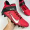 Nike Shoes | Nike Alpha Menace Pro 2 Mid University Red Black Football Cleats | Color: Black/Red | Size: 10