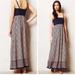 Anthropologie Dresses | Anthropologie Lilka Mosaic Maxi Dress | Color: Blue/Pink | Size: M