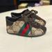 Gucci Shoes | Infant Gucci Sneakers Euro 18 | Color: Brown/Tan | Size: Euro 18 6-9 Month