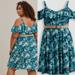 Torrid Dresses | Disney Encanto Cold Shoulder Belted Dress | Color: Blue | Size: Various