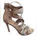 Jessica Simpson Shoes | Jessica Simpson Women’s Strappy Heels Sz 7.5 | Color: Gold/Silver | Size: 7.5