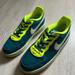 Nike Shoes | Nike Air Force Boys Size 2 - Green & Lime Green | Color: Green | Size: 2bb