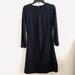 J. Crew Dresses | J. Crew Black 365 Cotton A Line Long Sleeve Dress Size Small | Color: Black | Size: S