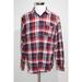 J. Crew Shirts | J Crew Classic Fit Flannel Shirt Button Up Plaid Long Sleeve Mens Sz Lt | Color: Blue/Red | Size: L