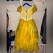 Disney Costumes | Kids Belle Dress / Costume | Color: Gold/Yellow | Size: 4-6