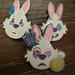 Disney Jewelry | Authentic Disney Pins White Rabbit Alice In Wonderland Mickey Mouse Ears Backing | Color: White | Size: Set