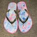 Lilly Pulitzer Shoes | Lilly Pulitzer Flip Flops | Color: Blue/Pink | Size: 7