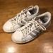 Adidas Shoes | Adidas Cloudfoam Advantage Women’s Size 8 Comfort Shoes B42133 White | Color: Gray/White | Size: 8