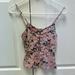 American Eagle Outfitters Tops | American Eagle Corset Cami Tank Top | Color: Pink | Size: M