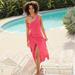 Free People Dresses | At Leisure Free People Midi Dress (Only Worn Once- Perfect Condition) | Color: Pink | Size: Xs