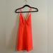 Free People Dresses | Free People Intimately Coral Pink Mini Dress Coverup Xs | Color: Orange/Pink | Size: Xs