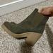 Urban Outfitters Shoes | Green Suede Boots | Color: Green/Tan | Size: 9