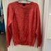 J. Crew Sweaters | J. Crew Men’s Apricot Color Cotton Long Sleeves Sweater Top Size Xl | Color: Orange/Red | Size: Xl