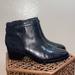 Ralph Lauren Shoes | Lauren Ralph Lauren Boots Womens 6b Damara Ankle Booties Black Leather Heeled | Color: Black | Size: 6