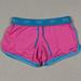 Nike Bottoms | Nike Mesh Fold Over Waist 4.5" Athletic Shorts Hot Pink/Blue Girl's Size Xl | Color: Blue/Pink | Size: Xlg