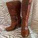 Coach Shoes | *Coach* Cognac Boots | Color: Brown | Size: 9