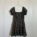 American Eagle Outfitters Dresses | American Eagle Floral Designed Dress | Color: Black | Size: M