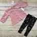 Jessica Simpson Matching Sets | Jessica Simpson 2-Piece Set - New | Color: Black/Pink | Size: Various