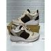 Michael Kors Shoes | New Michael Kors Crista Trainer Tech Canvas Shoes Brown Multi - Various Sizes | Color: Brown/Cream | Size: Various