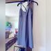 Athleta Dresses | Athleta Small Dark Grey Nylon Spandex Summer Dress Beach Wear Cover Up | Color: Gray | Size: S